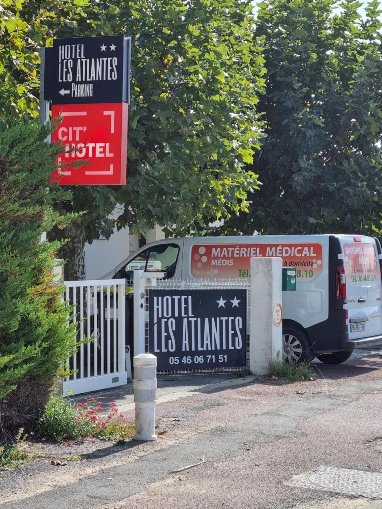 Cit'Hotel Les Atlantes Médis Εξωτερικό φωτογραφία